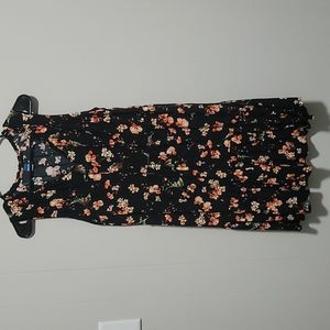 Sleeveless Floral Dress
